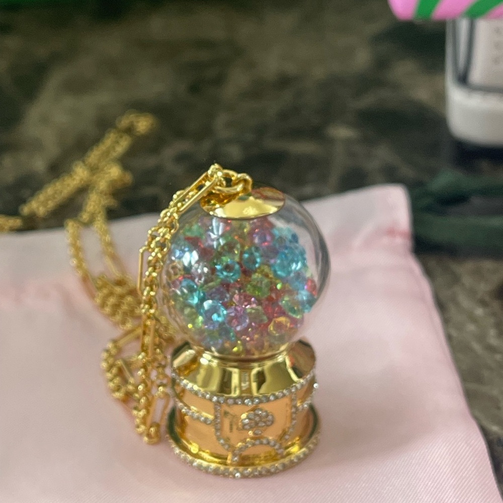 Kate Spade Treat Yourself Gumball Pendant Novelty Necklace - Picture 5 of 14